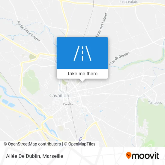 Allée De Dublin map