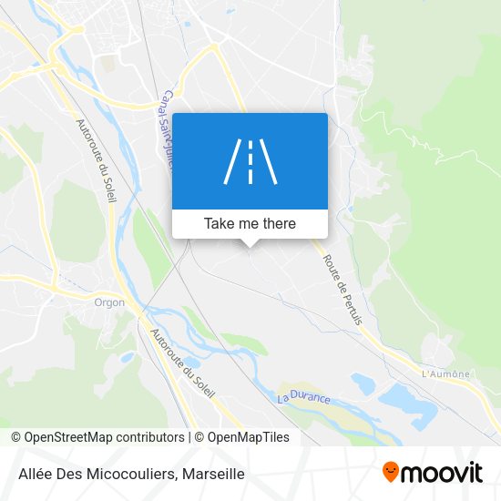 Allée Des Micocouliers map