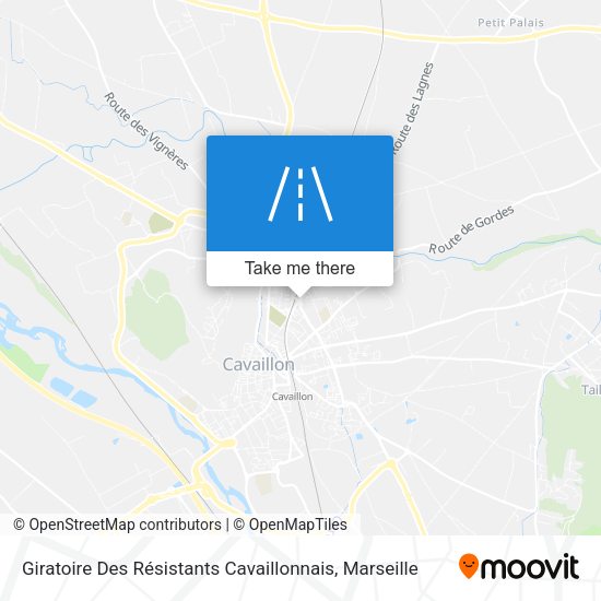 Giratoire Des Résistants Cavaillonnais map