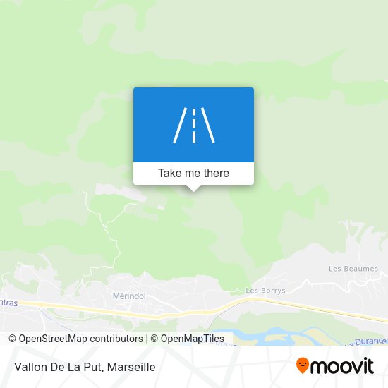 Vallon De La Put map