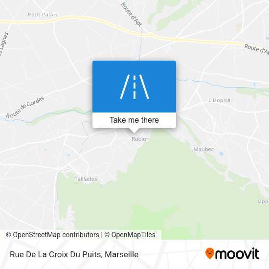 Rue De La Croix Du Puits map