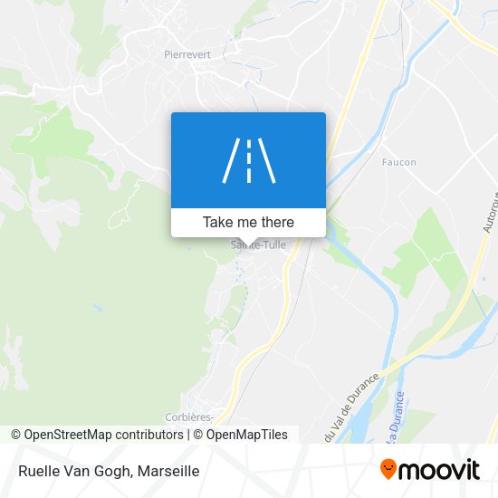 Ruelle Van Gogh map
