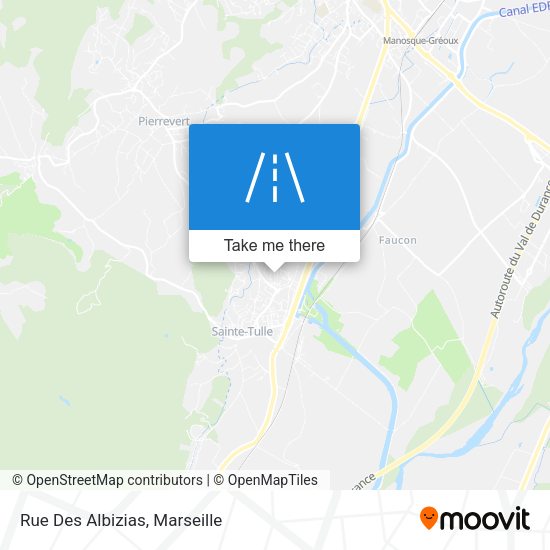 Rue Des Albizias map