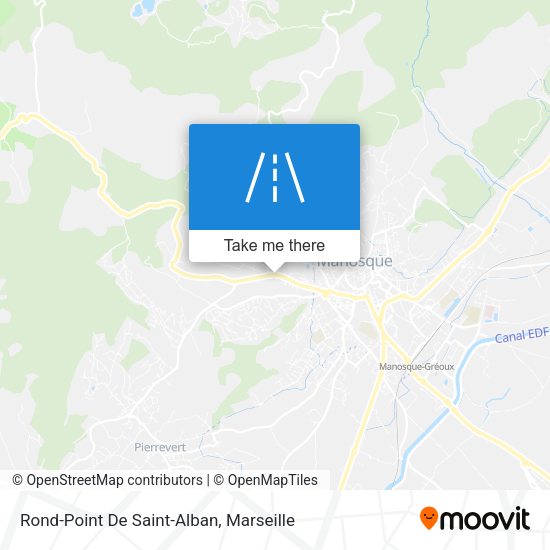 Rond-Point De Saint-Alban map