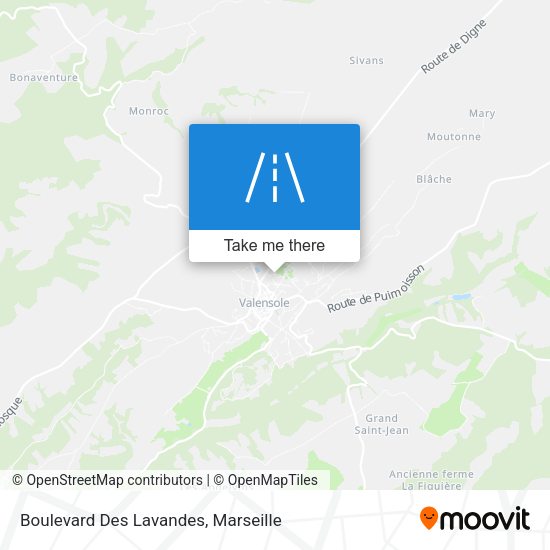 Boulevard Des Lavandes map
