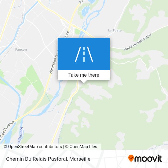 Chemin Du Relais Pastoral map