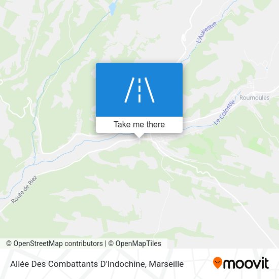 Allée Des Combattants D'Indochine map