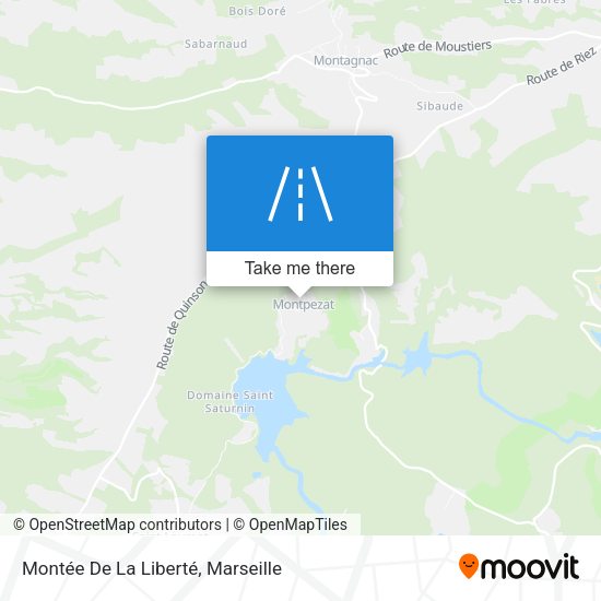 Montée De La Liberté map
