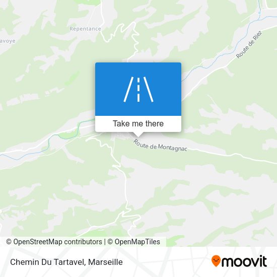 Chemin Du Tartavel map