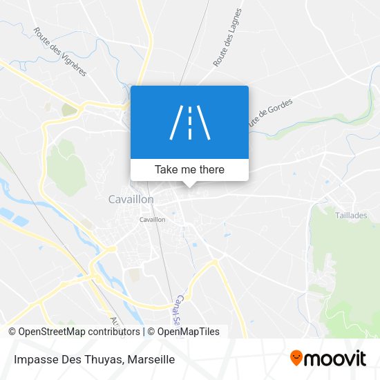 Impasse Des Thuyas map