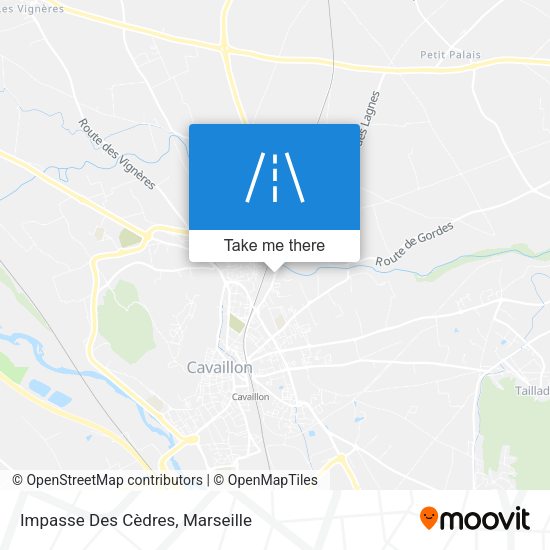 Impasse Des Cèdres map