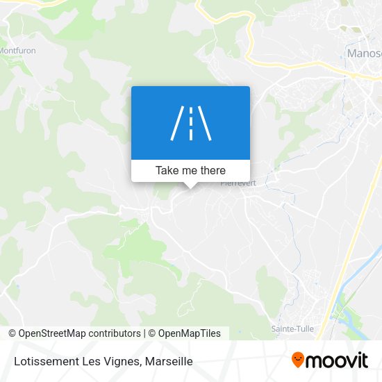 Lotissement Les Vignes map
