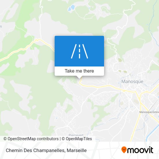 Chemin Des Champanelles map