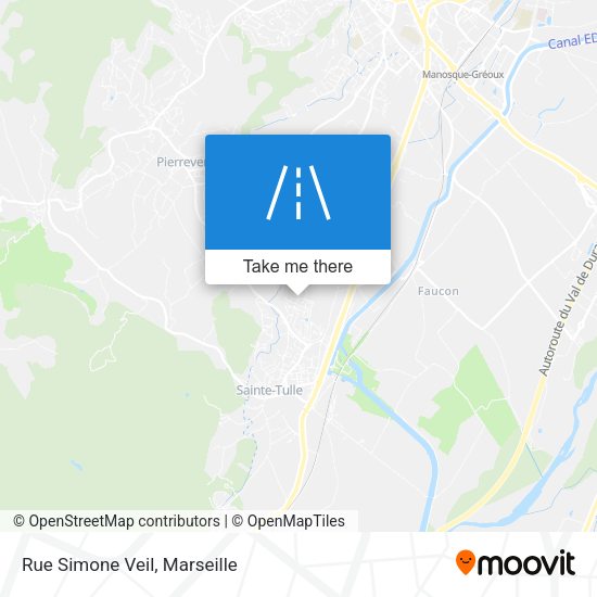 Rue Simone Veil map