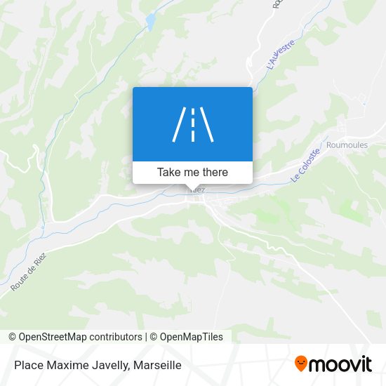 Place Maxime Javelly map