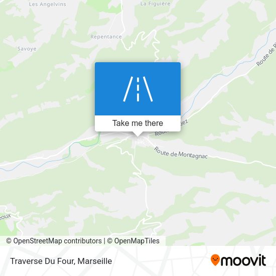 Traverse Du Four map
