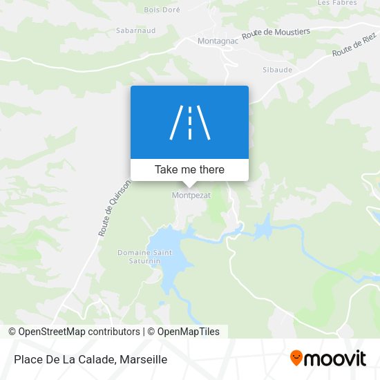 Place De La Calade map