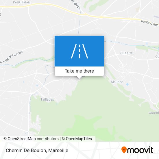 Chemin De Boulon map