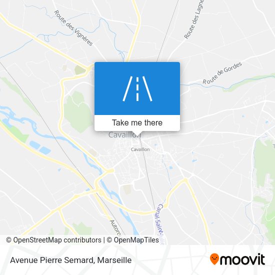 Avenue Pierre Semard map