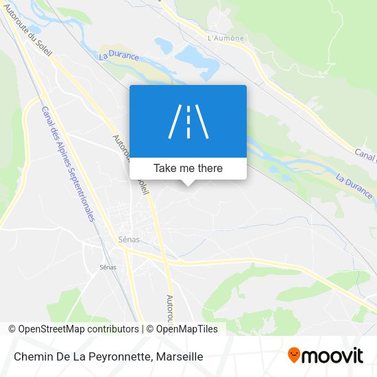 Chemin De La Peyronnette map