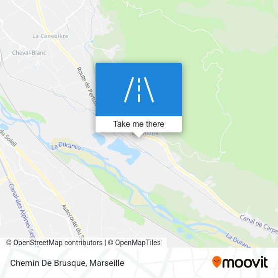 Chemin De Brusque map