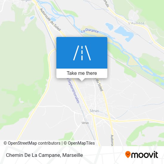 Chemin De La Campane map