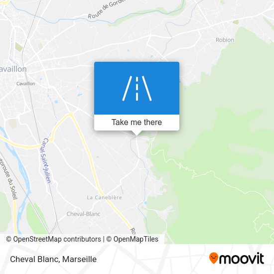 Cheval Blanc map