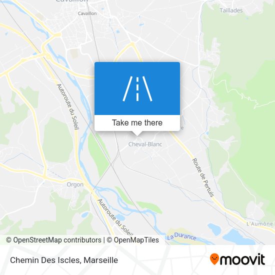 Chemin Des Iscles map