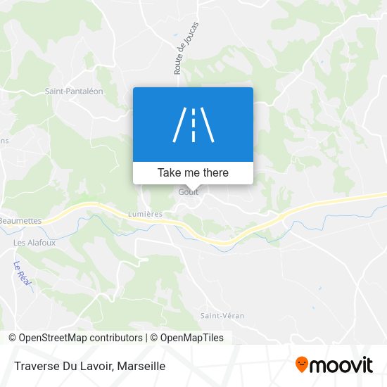Traverse Du Lavoir map