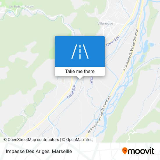 Impasse Des Ariges map