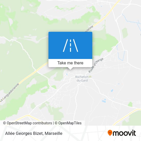 Allée Georges Bizet map