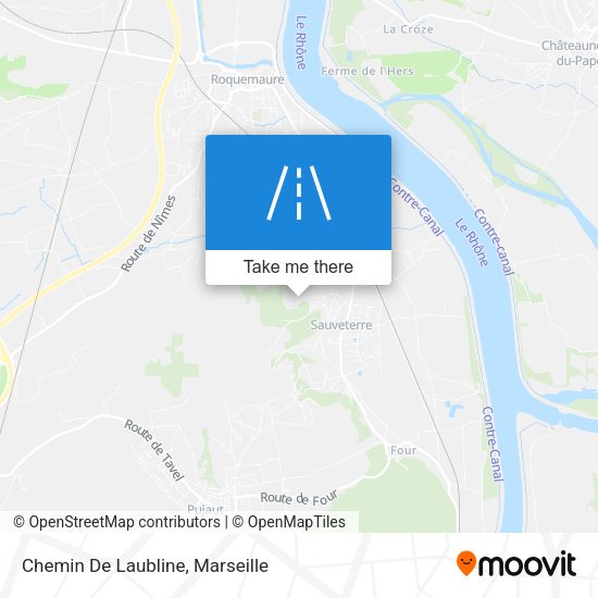 Chemin De Laubline map