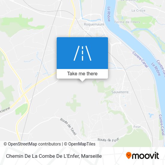 Chemin De La Combe De L'Enfer map