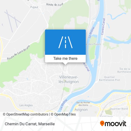 Chemin Du Carrat map