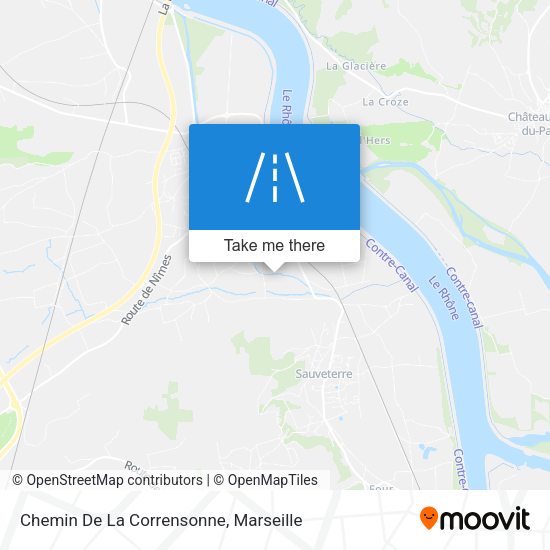 Chemin De La Corrensonne map