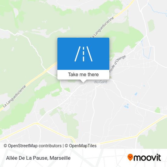 Allée De La Pause map