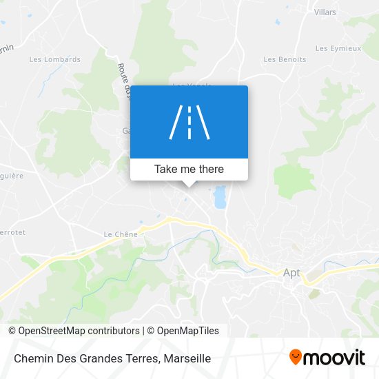 Chemin Des Grandes Terres map