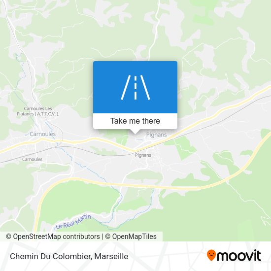 Chemin Du Colombier map