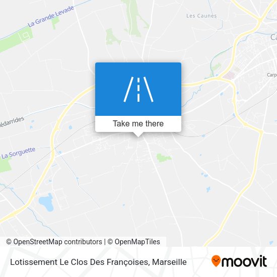 Lotissement Le Clos Des Françoises map