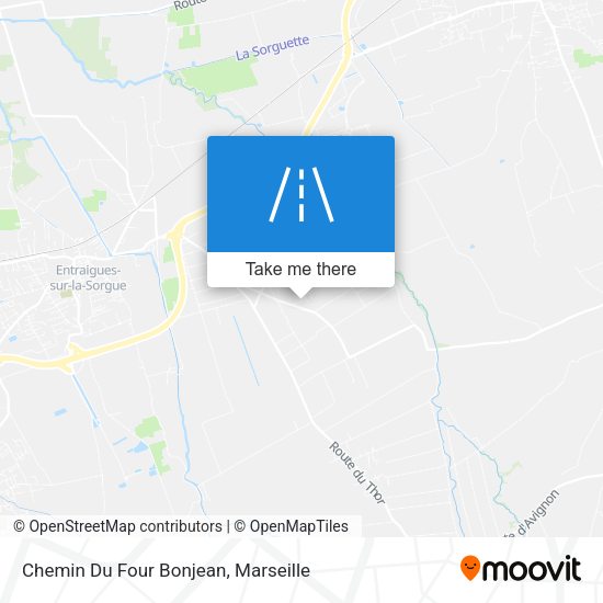 Chemin Du Four Bonjean map