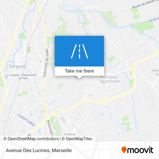 Avenue Des Lucines map