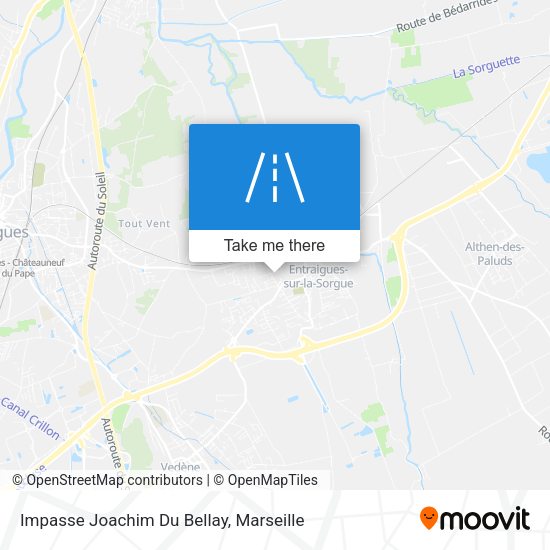 Impasse Joachim Du Bellay map