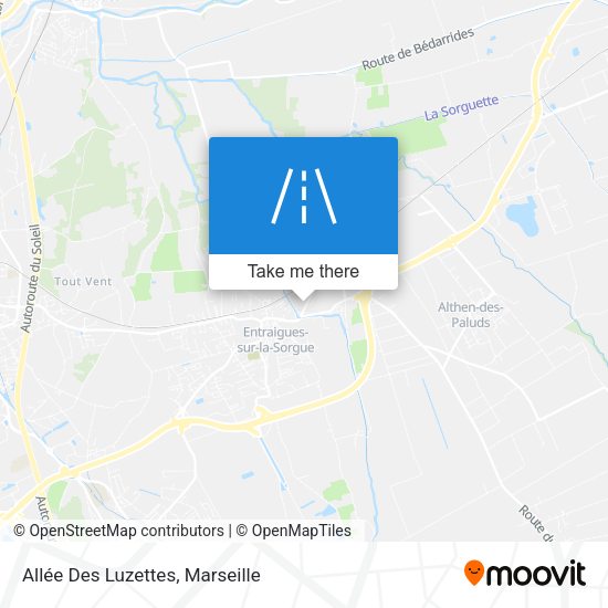 Allée Des Luzettes map