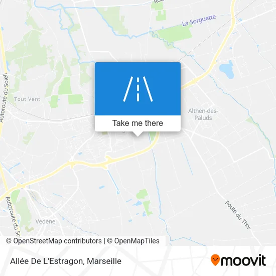 Allée De L'Estragon map