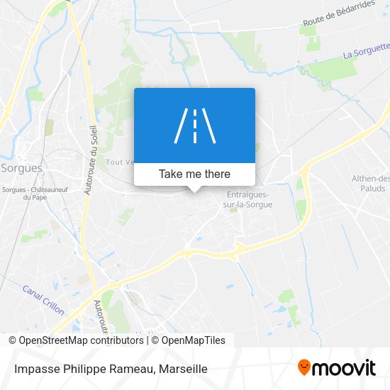 Impasse Philippe Rameau map