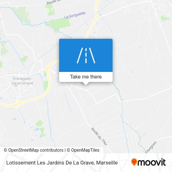 Lotissement Les Jardins De La Grave map