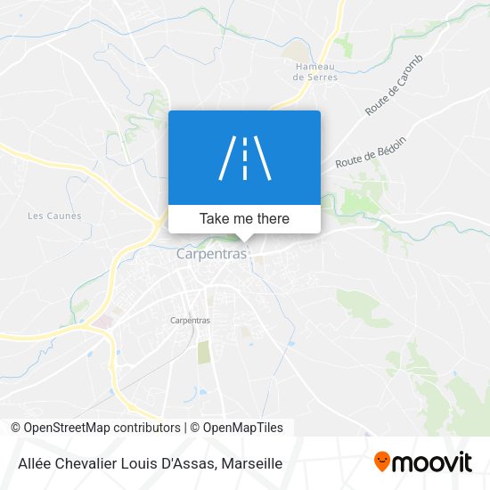 Allée Chevalier Louis D'Assas map