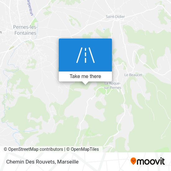 Chemin Des Rouvets map