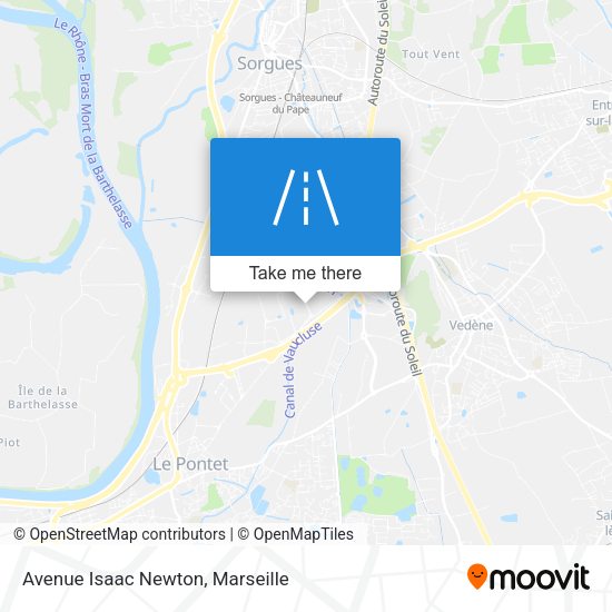 Avenue Isaac Newton map