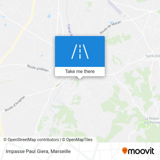 Impasse Paul Giera map